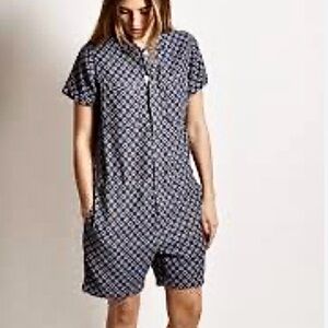 FWK Engineered Garments Combi Suit Utility Jumpsuit Romper Short Coverall 3‎ L